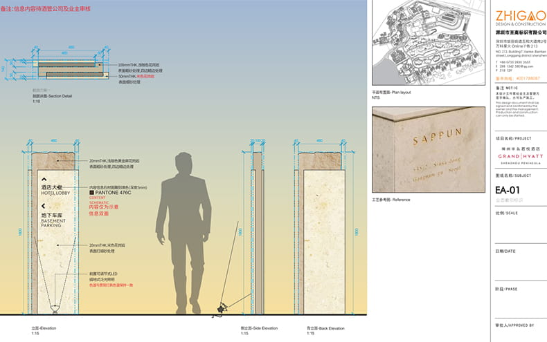 signage planning and design